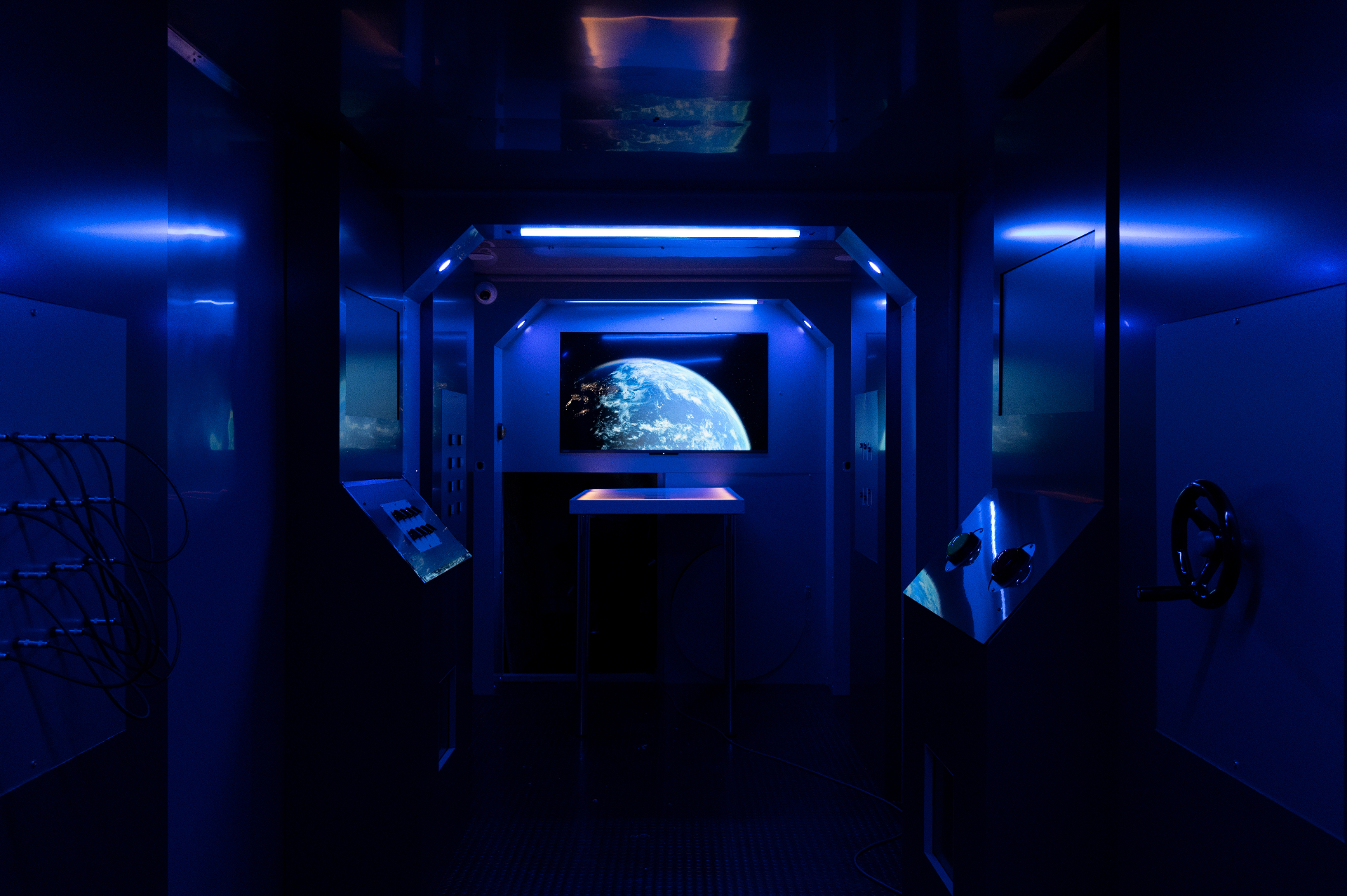 Inside the ONEDAY Chamber — purpose-built training environment