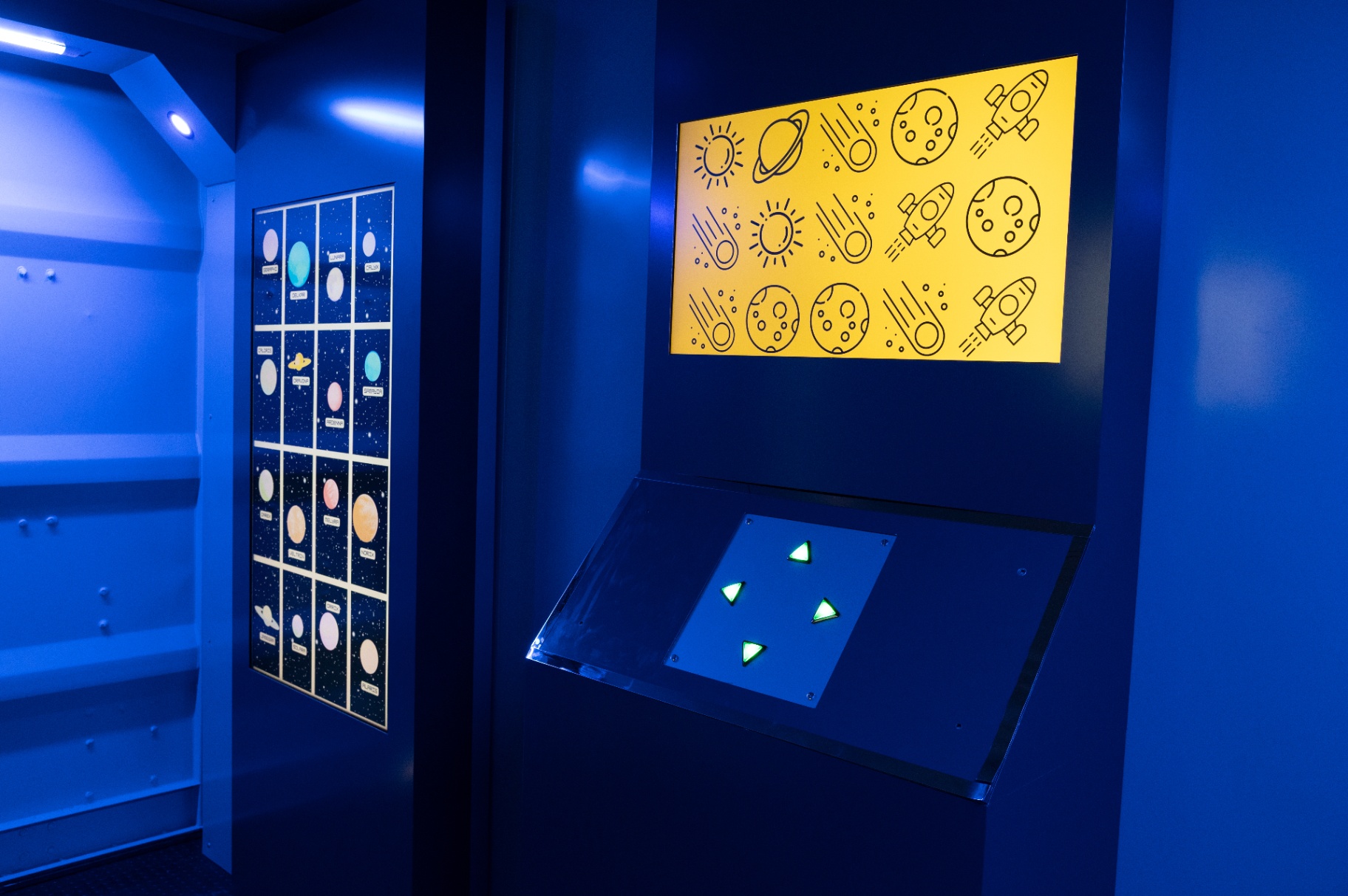 Twenty-plus interactive elements respond to the team.